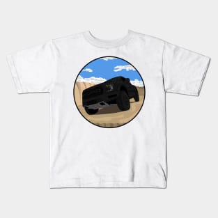 RAPTOR BLACK Kids T-Shirt